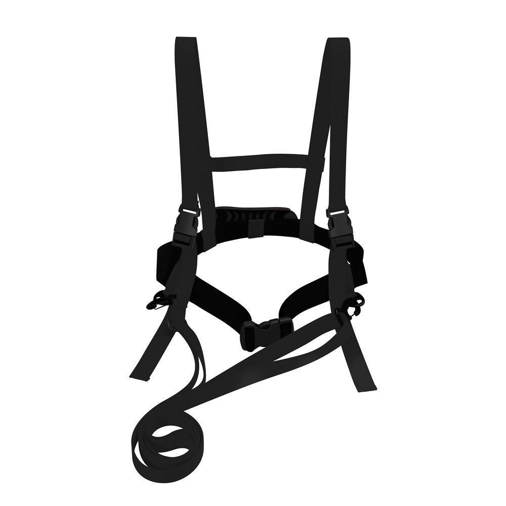 Uprząż Treningowa Narciarska dla Dzieci z Regulowanym Paskiem - Bezpieczeństwo Przed Upadkiem, Bezpieczne Zapięcie na Klamrę, do Narciarstwa, Snowboardu, Łyżwiarstwa