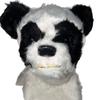 Halloween-Requisiten Plüschtier-Maske Cosplay Horror blutige Kaninchen Husky Wolf Maske mit beweglichem Mund