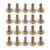 20Pcs Lightweight Drum Lugs Screws Drum Lug Claw Hook Mounting Screws Set Drum Lug Screws Easy to Install Lug Claw Hook