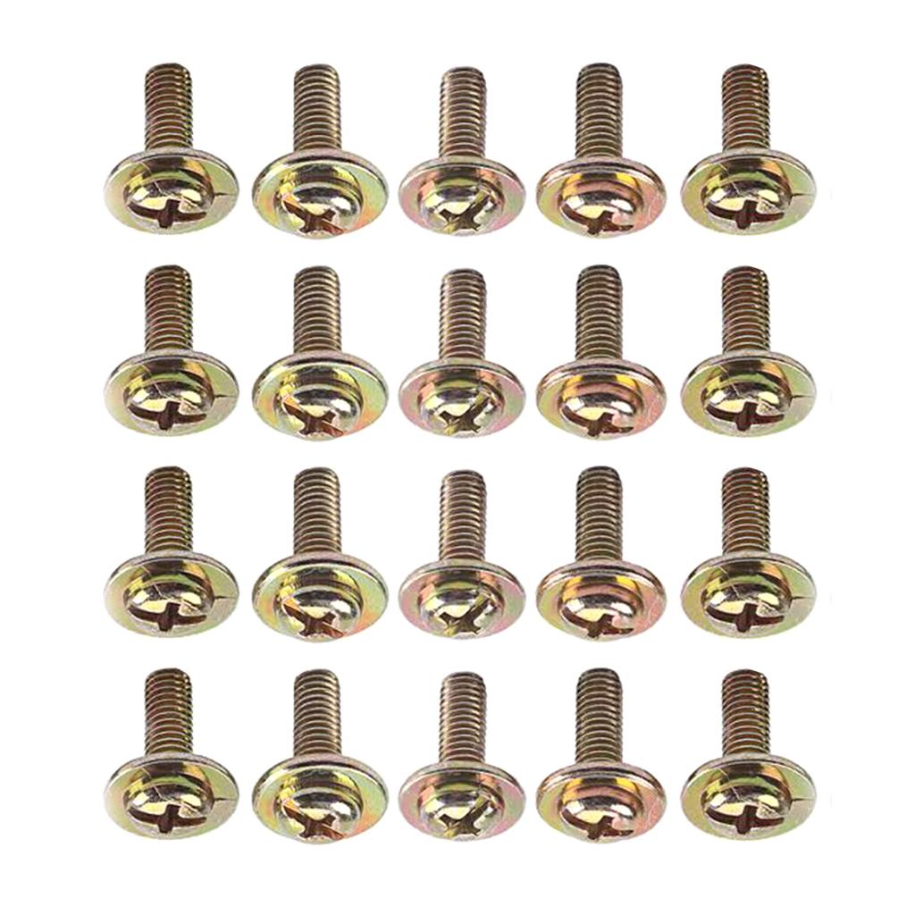 20Pcs Lightweight Drum Lugs Screws Drum Lug Claw Hook Mounting Screws Set Drum Lug Screws Easy to Install Lug Claw Hook