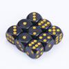 Acrylic 16mm Dices Set Colorful Six Sided Dices Cubes with Dots Playing Square Blocks Kids Math Teaching Educational Toy