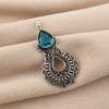 Apatite Gemstone 925 Sterling Silver Women Jewelry Designer Pendant 1.8" For Anniversary Gift CP-45-1