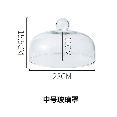 Imitation Marble Ceramics Cake Tray Glass Cover Cake Dessert Display Stand Fondant Cake Decorating Tools
