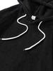 Autumn Winter Large Size Hooded Men's Casual Personality Fashion Sweater Coral Velvet Sweater Men's Comfortable Fit Skin-friendly Breathable Tops