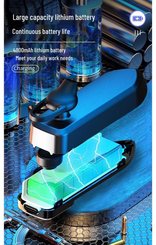 968 In-Ear Mini Walkie-Talkie Bluetooth Wireless Earhook for Indoor Restaurant Use