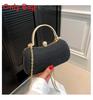 Fashion Womens Pu Crossbody Bag With Stitching For Casual Daily Use