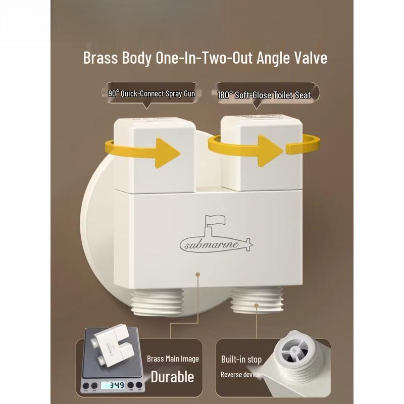 TLXT Minimalist Toilet Bidet Sprayer Kit