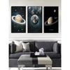 Nordic Solar System Canvas Art  Sun Venus Saturn Mars Planet Posters  Space Wall Decor for Living Room  Modern Home Art Prints