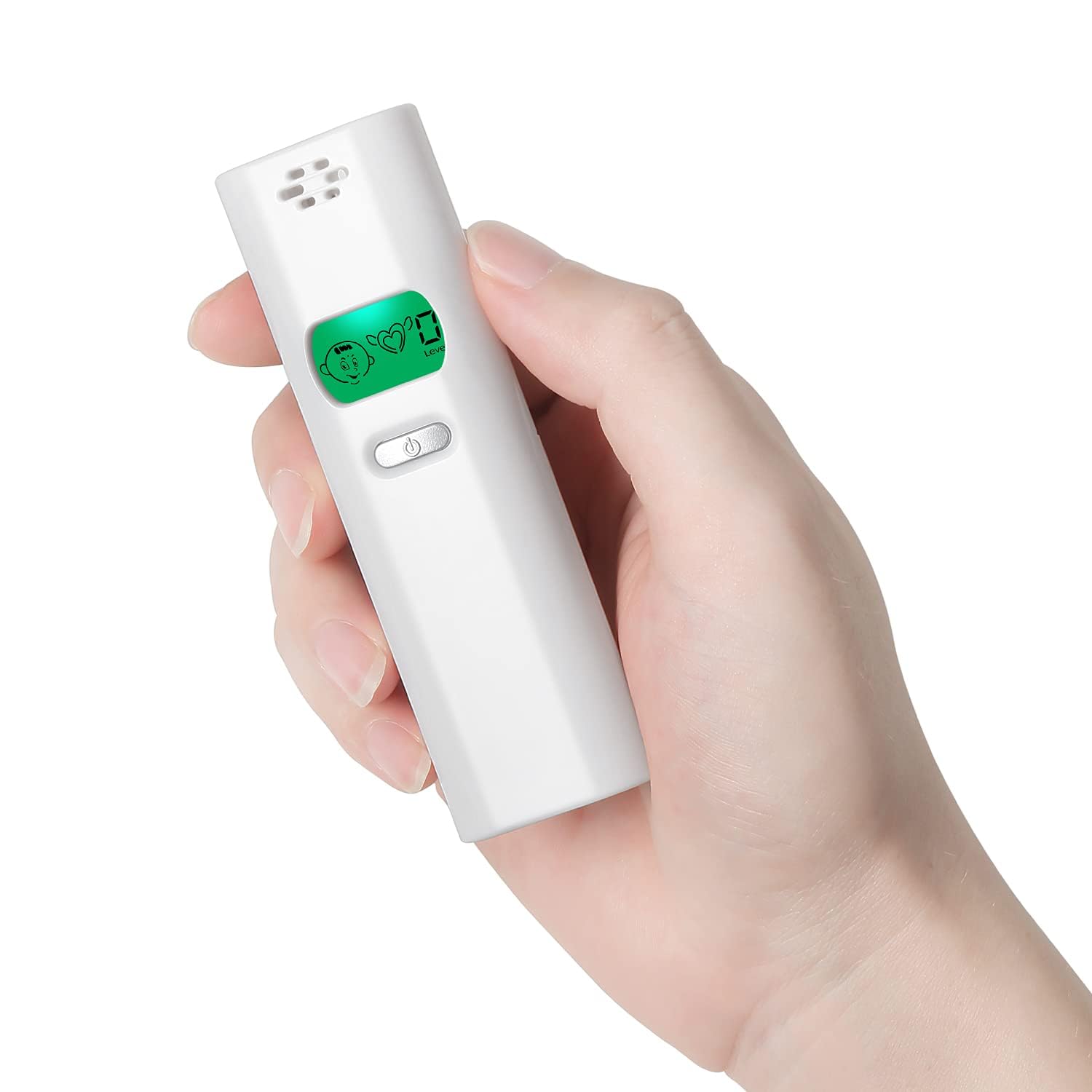 

Breath Odor Checker, Breath Measuring Device, Portable, White, Self-Checking, High Accuracy, Japanese Instruction Manual