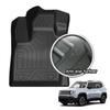 TPE Car Floor Mats for Jeep Renegade 2015 2016 2017-2020 Waterproof Protective Rubber Car Pad Liner Auto Interior Accessories