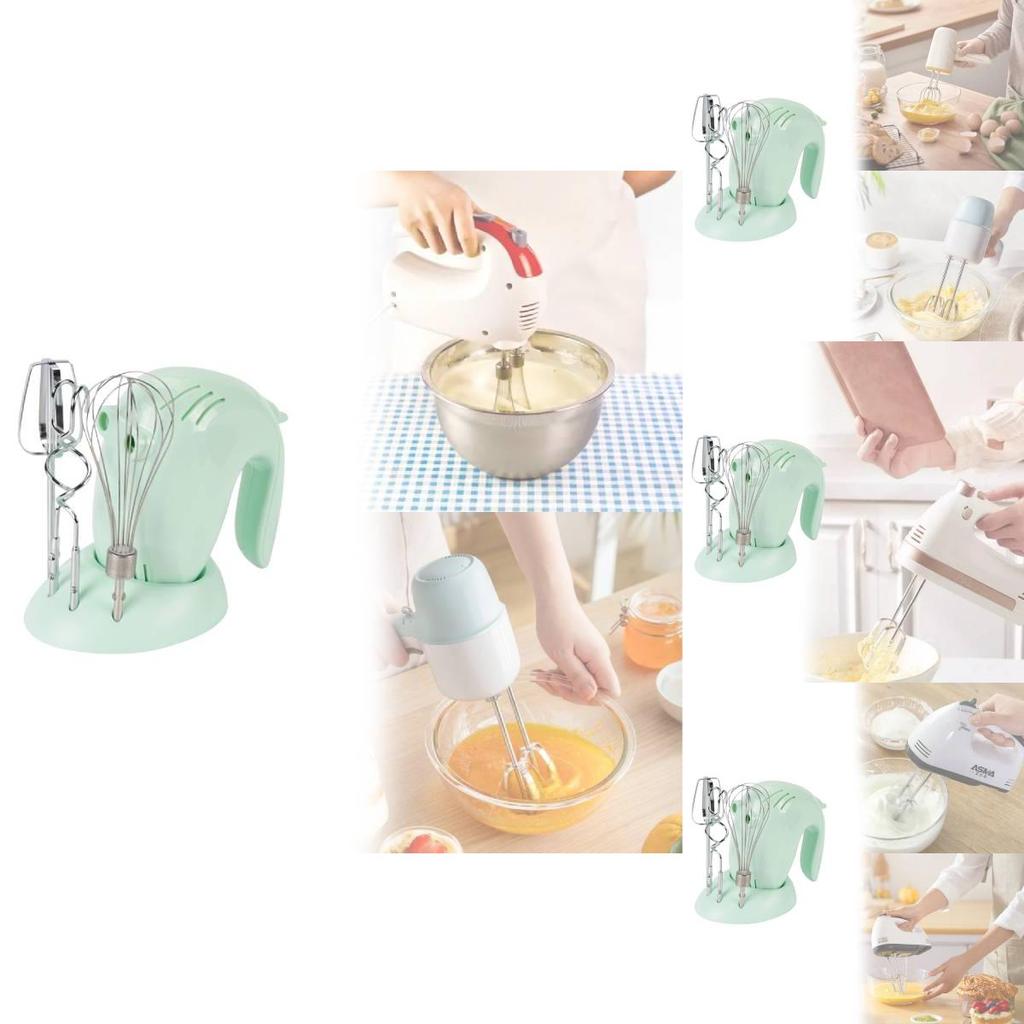Electric Handheld Mixer For Baking And Whipping With 5speed Control For Home Use