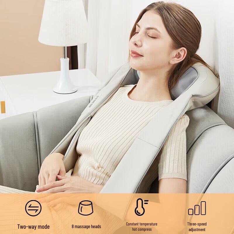 CLORIS Foldable Heated Neck Massager CN plug (adapter included)