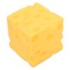 Cheese Squeeze Toy Soft Rebound Squeeze Cheese Novelty Toy for Adults and Kids Yellow