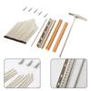 Z kluczami Kalimba Keys Z-stand 17 klawiszy Akcesoria DIY