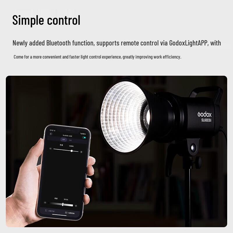 Godox SL60IIBi Dual Color Temperature LED Video Light