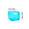 Square Gel Ice Cube Kneading Music Slow Rebound Maltose Ice Cube Pressure Relief Ball Halloween Christmas Gift