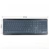 44.5x13.8cm Silicone Keyboard Protector Cover Skin for Computer Desktop Keyboards for 19'' 21.5'' 22.1'' 23'' 24'' 27'' 29''