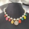 2024 Fashion Styles Pearls Beads Virgin Mary Charms Necklaces
