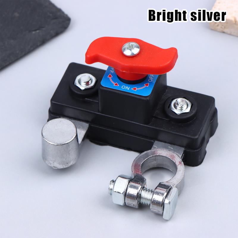 Car Battery Cut Off Switch Disconnect Automatic Circuit Breaker Anti-Leakage Switch Isolator For Cars Truck 12V/24V 1Pc