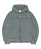 Nomanual R.P Layer Hooded Zip-Up - Washed Gray