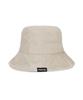 Bajal Wide Brim Washed Bucket Hat Beige