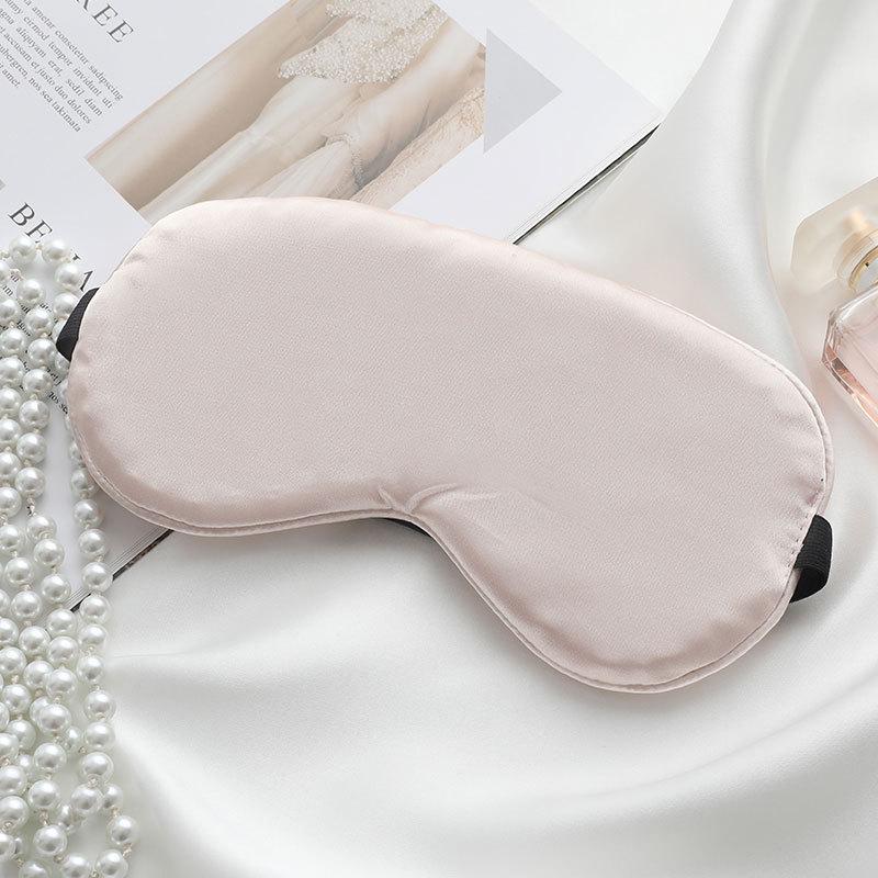 Unisex Soft Breathable Sleep Eye Mask with Adjustable Strap - Blocks Light for Comfort During Travel or Sleep