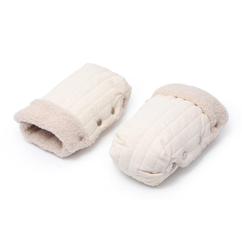 Soft Fleece Stroller Hand Warmer Insulated Infant Stroller Hand Gloves Convenient Open Close Stroller Hand Covers Gift