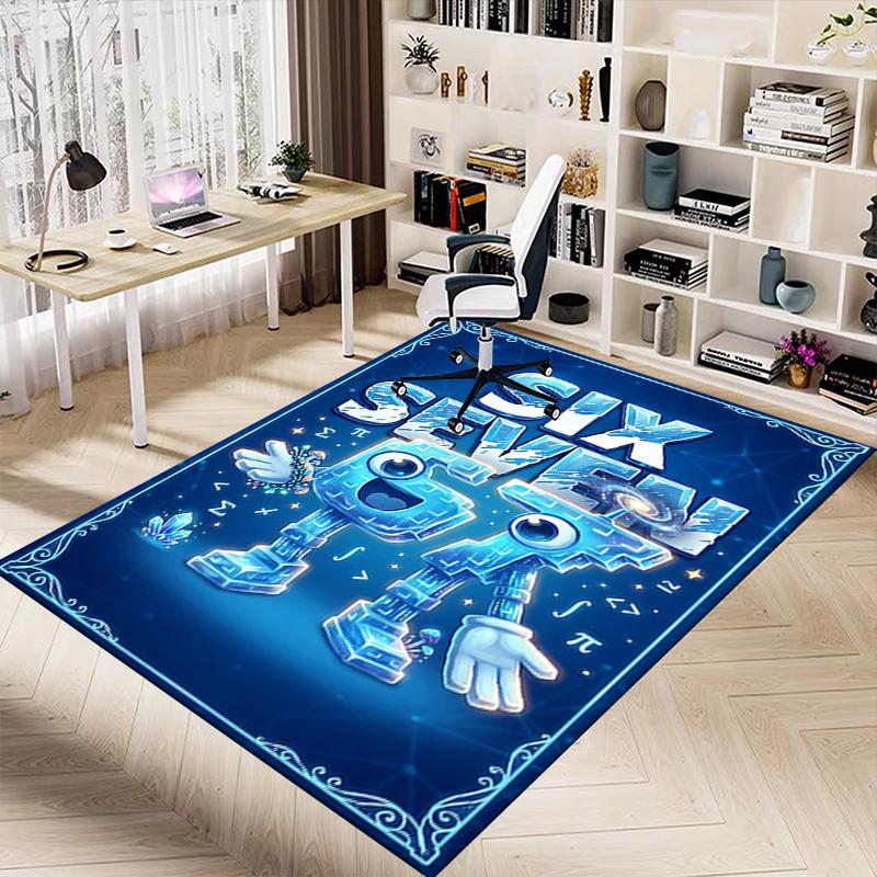 1PC Six Seven 67 Non-Slip Floor carpet, Office, family, bedroom, Studio - Large Area Rug,  Decorative Mat, Longlasting Material-C0432