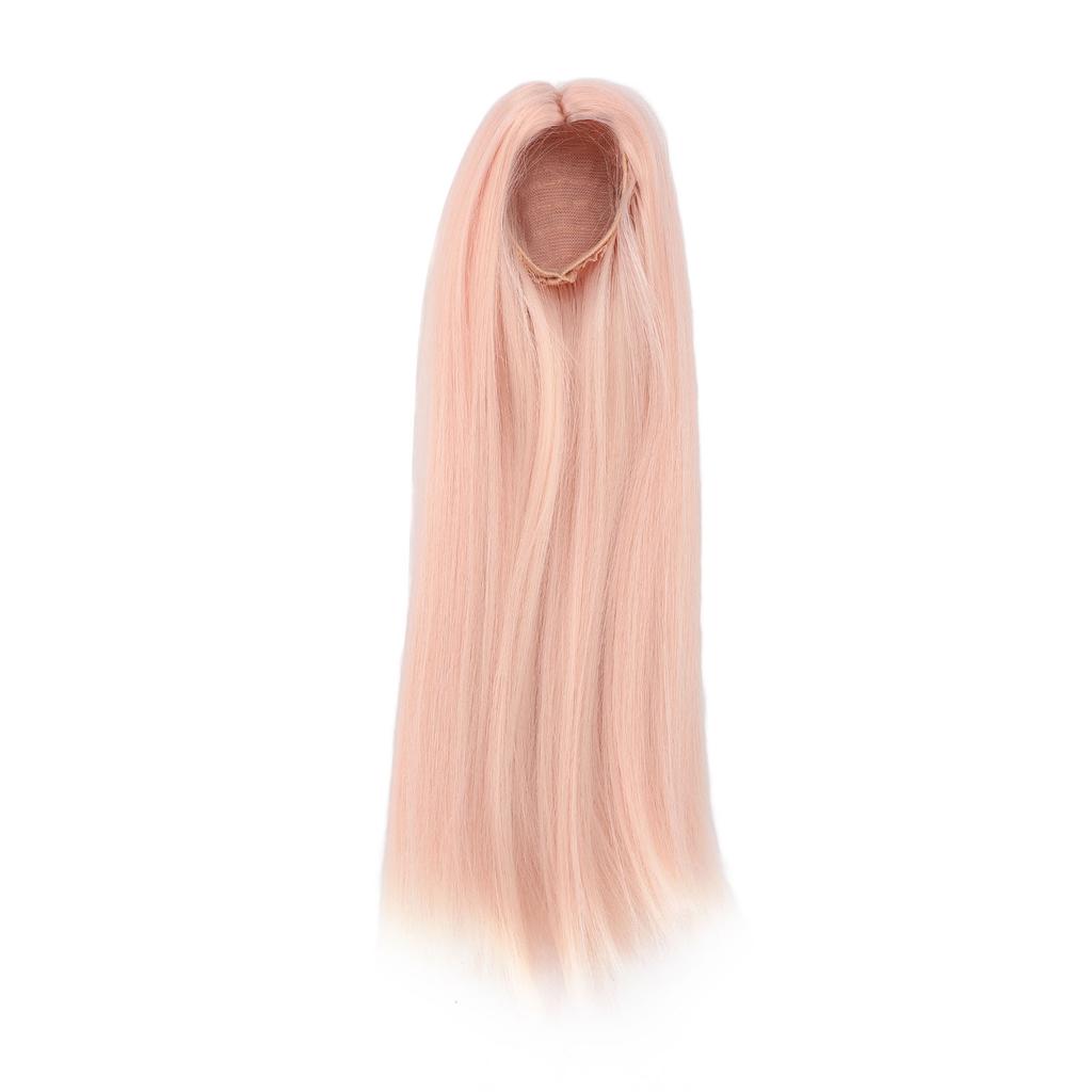 14 Doll Wig for 7 To 8in Doll Soft High Temperature Silk DIY Styling Ball Jointed Doll Long