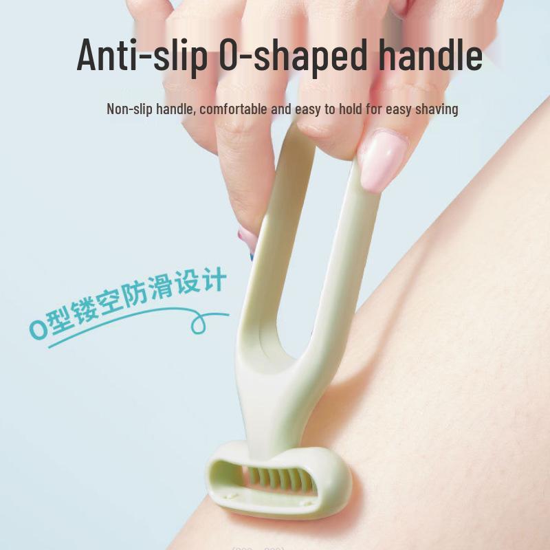 Gentle Macro Blade Razor for Painless Leg and Underarm Hair Removal