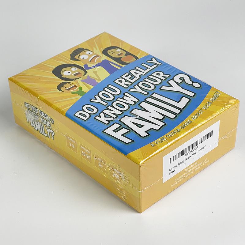 Xin Xin: Do You Really Know Your Family? - Family Gathering Game Cards