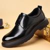 Fashion Casual Business Men's Loafers Formal Leather Oxfords Shoes Male Wedding Party Shoes Casual Slip On Driving Footwear Thick Bottom