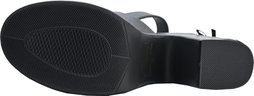 Yosuke Women's Sandals, Black, Sizes 25.0cm-25.5cm, 4450049