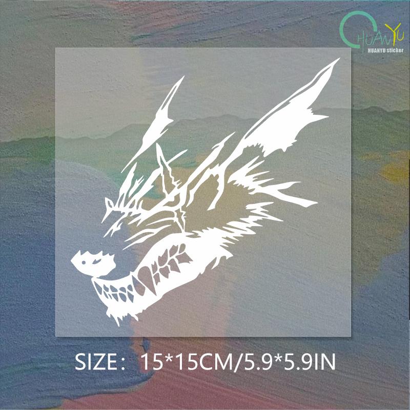 Personalized Art Wolf Creative Electric Car Modification Car Decoration Stickers