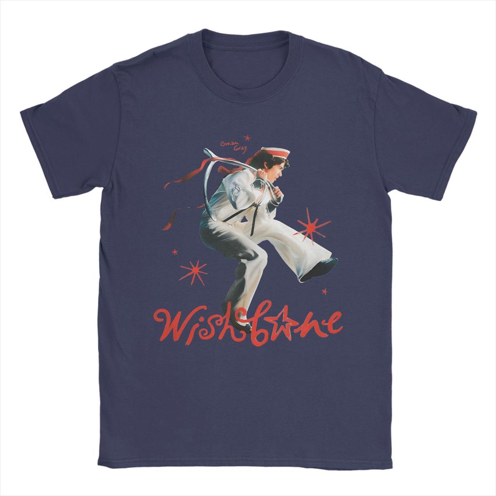 Męskie Koszulki Conan Gray Wishbone Album Hipster Czysta Bawełna Koszulka Krótki Rękaw Koszulki Okrągły Dekolt Ubrania 6XL