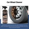 Wheel Cleaner Spray Non-Acid Auto Detail Care Remove Rust Safe Iron Dust Rim Rust Cleaner 100/120ml for Cleaning Wheels Tires