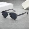  Ins Popular Fashion Oval Sunglasses Men Gradient Shades UV400 Vintage Rivets Women Trending Sun Glasses