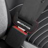 Car Seat Belt Buckle Plug Cover Suede Protective Accessories For Mercedes Benz AMG W204 W206 W205 W203 W211 W212 W213 W210 W124 JDFX1