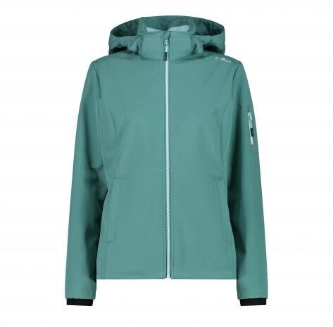 Куртка CMP Softshell Jacket Zip Hood Women (39A5006) Функциональная куртка 39A5006 trek green