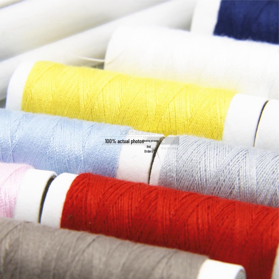 Colorful Household Hand Sewing Thread - 10m Polyester Spools Available In Stock