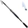 Vara de pesca telescópica de carbono com bolsa TACKLANDAlto desempenho de custo, passador, vara, S180M, S210M, S240M, S270M, vara, telescópica, compacta,