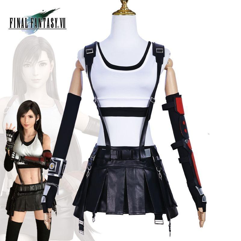 Elegancki Kostium Cosplay Tify Zainspirowany Grą Miejski Styl Poliestrowy Strój