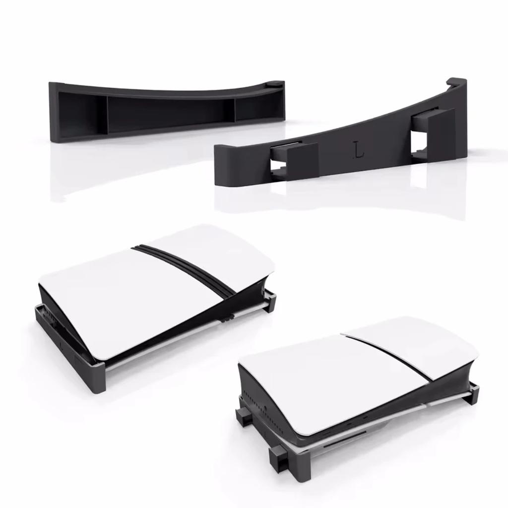 For Sony PS5 Slim / Pro Console Playstation Play Station Horizontal Game Stand Base Holder Support Gaming Accessories Kit Cradle