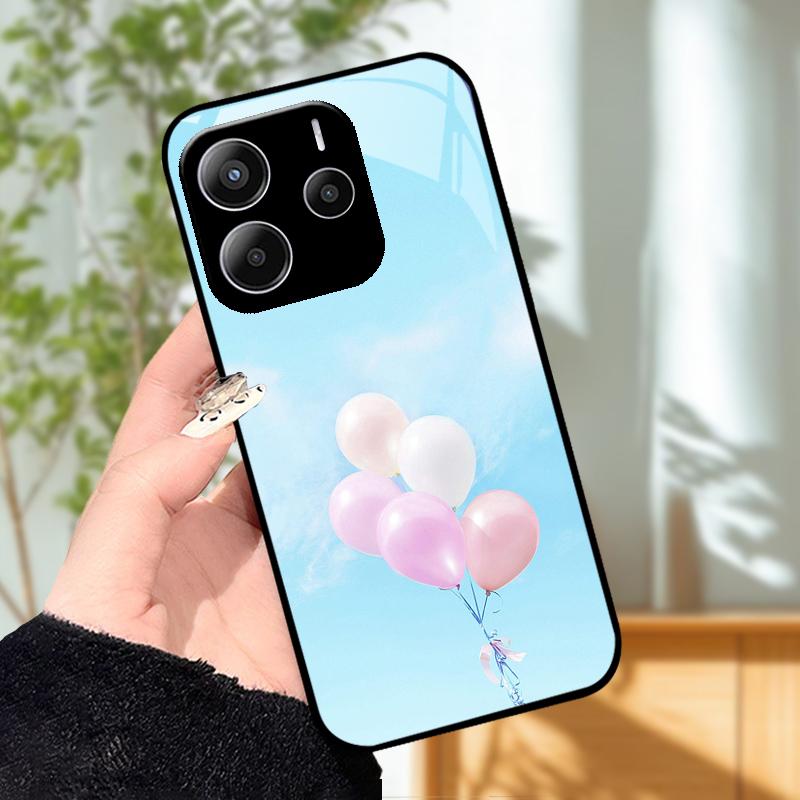 Glas-Handyhülle für Redmi Note 14 Pro 4G 5G Gehärtetes Glas Handyhülle für Redmi Note14 Pro+ Funda 14Pro Plus 5G Schutzhüllen