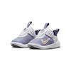 Nike E Series 1.0 TD Slip Resistant Cushioning Breathable Low top Toddler Shoes White Purple Infant And Toddler DV4252-500