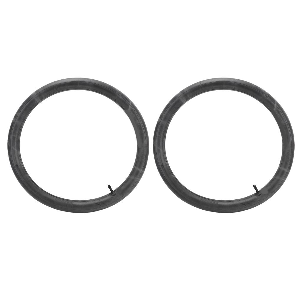 2PCS 24x2.125 2.35 Bike Inner Tube Rubber Thickened Interior Tire Tube Replacement for Kids Bike Scooter