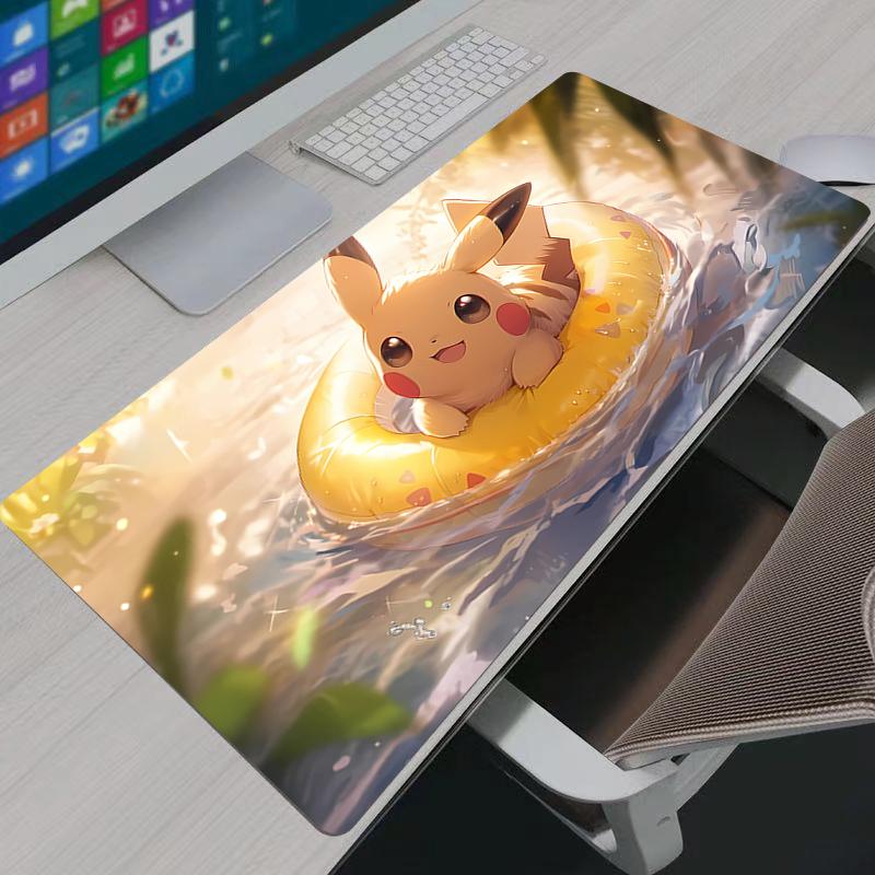 Pokemon Pikachu Mouse pad Professional Esports gamers speed pc Gaming Rubber keyboard notbook desk mat mousepad X