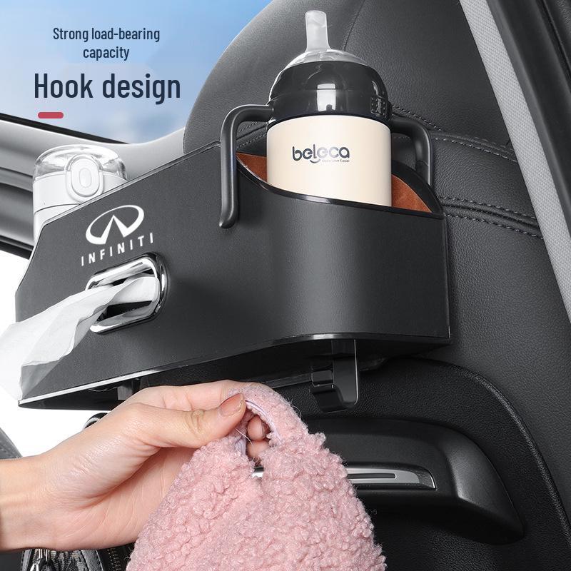 Infiniti Car Seat Back Organizer - Multi-Functional Storage Bag