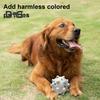 Indestructible Dog Chew Toy Tough Dog Teething Ball for Aggressive Chewers Interactive Popcorn Bouncy Balls for Large Medium Small Dogs