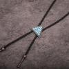 Country Embossed Bolo Tie Unisex Shirt Neck Tie Adult Rodeos Rope Tie Necklace